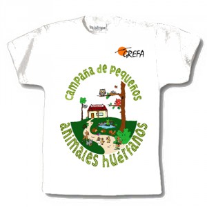 Camiseta con motivo Campaña de Huérfanos